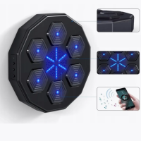 Інтерактивна мета для боксу з музикою та LED-підсвіткою – музична інтелектуальна боксерська панель-тренажер